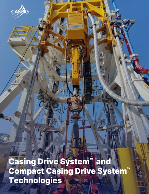 Casing Drive System CRT tool on rig